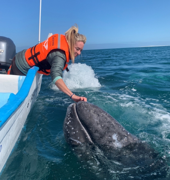 Ann Marie Carvajal whale watching